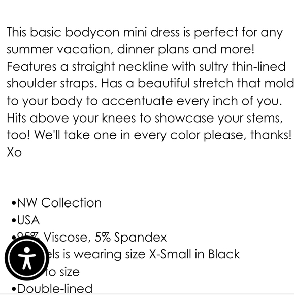 Naked wardrobe  Mini dress - Picture 4 of 4